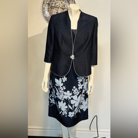 SOLD Jacques Vert two piece cocktail dress size 12 - Picture 1 of 6